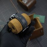  Dây da cá đuối màu đen cho đồng hồ Custom 