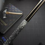  Bọc cơ da kì đà trắng đen cho chuôi MIT CUES 