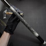  Bọc cơ da kì đà trắng đen cho chuôi MIT CUES 