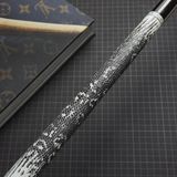  Bọc cơ da kì đà trắng đen cho chuôi MIT CUES 