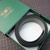 Thắt lưng da bê Togo (đen) 