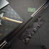  Bọc cơ da cá mập màu đỏ đen cho chuôi Mezz Cues 