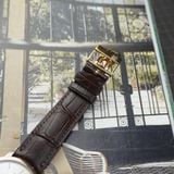  Dây cá sấu Alligator màu nâu cho đồng hồ Frederique Constant 