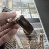  Dây cá sấu Alligator màu nâu cho đồng hồ Frederique Constant 