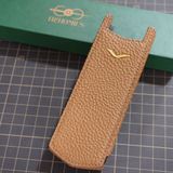  Bao da rút Signature S (nâu gold) 