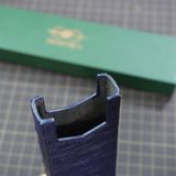  Bao da rút Signature S (xanh navy) 
