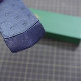  Bao da rút Signature S (xanh navy) 