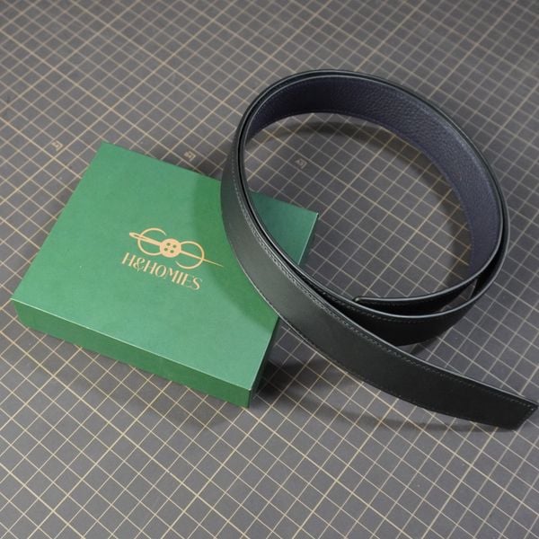  Thắt lưng da Boxcaft kết hợp da Togo 