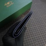  Ví ngang da Epsom (xanh navy) 