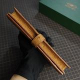  Mẫu ví dài da đà điểu (nâu) 