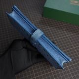  Mẫu ví dài da đà điểu (xanh da trời) 