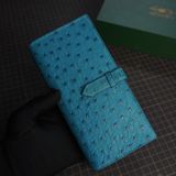  Mẫu ví dài da đà điểu (xanh navy) 