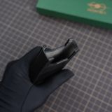  Bao da rút Signature S (cá sấu Alligator đen) 