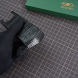  Bao da rút Signature S (cá sấu Alligator đen) 