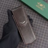  Bao da gập Vertu Signature (da kì đà nâu) 