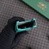  Bao da rút Signature S (xanh ngọc) 