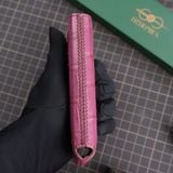  Bao da rút Signature S (hồng) 