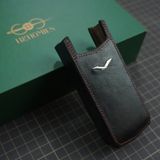  Bao da Vertu Ascent (đen, chỉ đỏ) 