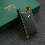  Bao da Vertu Ascent (đen, chỉ vàng) 