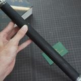  Bọc cơ da cá mập màu đen cho chuôi Mezz Cues 