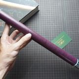  Bọc cơ da rắn màu đen tím cho chuôi Cuetec 