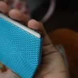  Thay da kỳ đà Thái xanh ngọc cho Vertu Aster P 