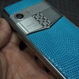  Thay da kỳ đà Thái xanh ngọc cho Vertu Aster P 