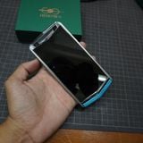  Thay da kỳ đà Thái xanh ngọc cho Vertu Aster P 