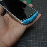  Thay da kỳ đà Thái xanh ngọc cho Vertu Aster P 