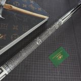  Bọc cơ da kì đà trắng đen vân sống lưng cho chuôi cơ Custom 