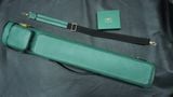  Bao cơ bida da bò Cowhide Cue Case - Hard - 2x4 Plus (Green) 