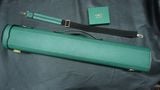  Bao cơ bida da bò Cowhide Cue Case - Hard - 2x4 Plus (Green) 