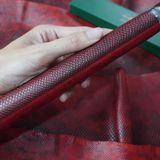  Bọc cơ da rắn karung màu đỏ đen cho chuôi Cuetec SVB 
