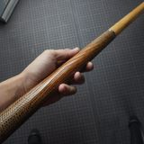  Bọc cơ da kì đà màu đen cam đất cho chuôi FURY + 