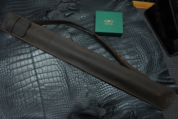  Bao cơ bida Bò Sáp (Crazy Horse) Cue Case - Hard - 1x1 