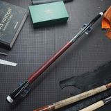  Bọc cơ da rắn Karung màu đỏ đen cho chuôi Peri 