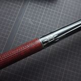  Bọc cơ da rắn Karung màu đỏ đen cho chuôi Peri 