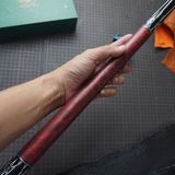  Bọc cơ da rắn Karung màu đỏ đen cho chuôi Peri 