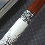  Bọc cơ da kì đà trắng đen cho chuôi Universal 