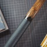  Bọc cơ da bò togo màu đen cho chuôi Custom 