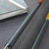  Bọc cơ da bò togo màu đen cho chuôi Custom 
