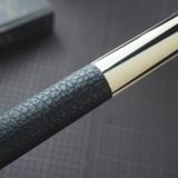  Bọc cơ da bò togo màu đen cho chuôi Mezz Cues 