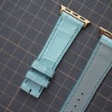  Dây Apple Watch cá sấu màu Sky Blue 