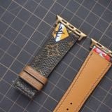  Dây Apple Watch da LV Sticker 