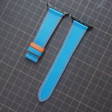  Dây Apple Watch da Swift màu xanh dương 