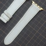  Dây Apple Watch da LV Epi màu trắng 