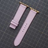  Dây Apple Watch da Epsom màu hồng 
