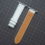  Dây Apple Watch da Epsom màu trắng 
