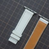  Dây Apple Watch da Epsom màu trắng 