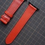  Dây Apple Watch da Epsom màu đỏ 